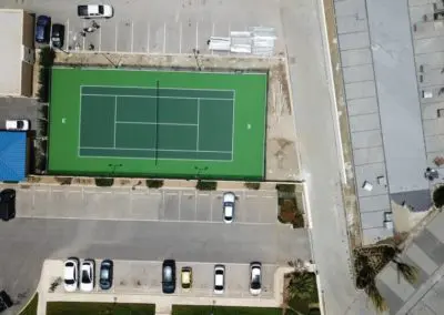 AZURE Update Tennis Court In Aruba